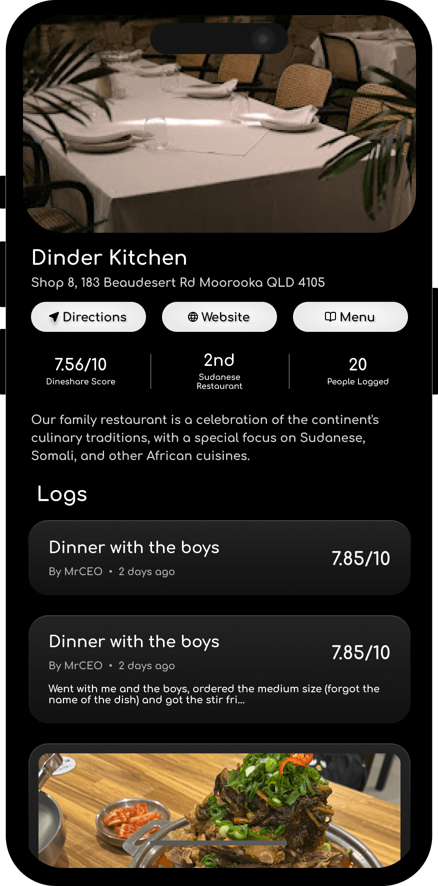 Pepperlog mobile experience preview